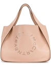 Stella Mccartney Stella Logo Tote Bag In Pink