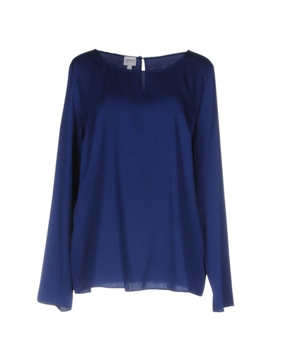 Armani Collezioni Blouses In Blue