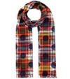 BURBERRY WOOL CHECK SCARF,P00300164-1