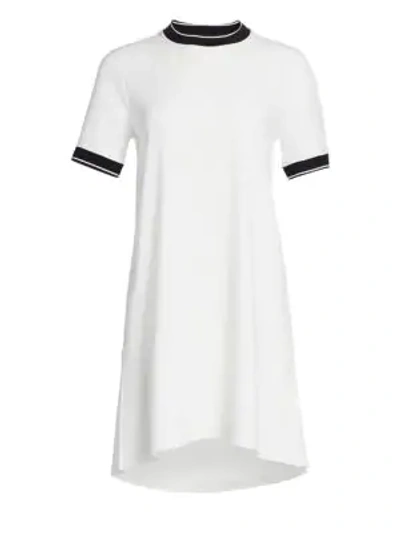 Rag & Bone Thatch T-shirt Dress In White