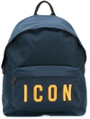 DSQUARED2 ICON BACKPACK,BPM00041170039612584263
