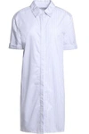 EQUIPMENT WOMAN MIRELLE STRIPED COTTON SHIRT DRESS WHITE,US 4772211931468450