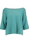 VALENTINO WOMAN CASHMERE SWEATER TEAL,US 4772211931999532