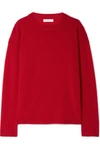 Equipment Bryce Cashmere Sweater In Red Nouveau