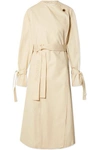JW ANDERSON OVERSIZED COTTON-TWILL TRENCH COAT
