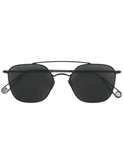Ahlem Tinted Aviator Sunglasses - Black