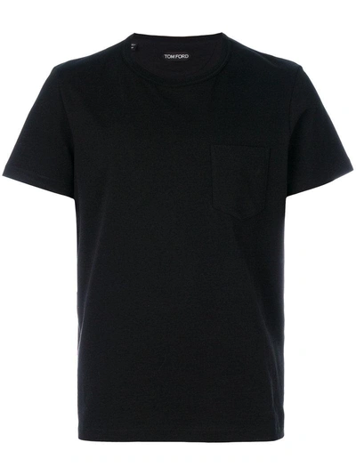 Tom Ford Plain T-shirt - 黑色 In Black