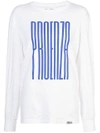 PROENZA SCHOULER PSWL GRAPHIC LONG SLEEVE T,WL181499JCP7712269294