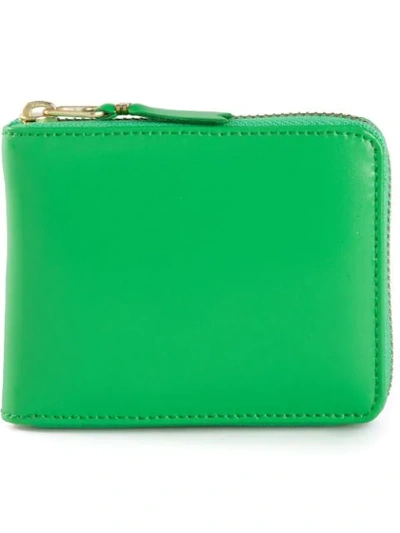 Comme Des Garçons Classic Plain钱包 In Green