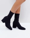 VAGABOND ALICE PULL ON SOCK BOOT - BLACK,4516-139-20