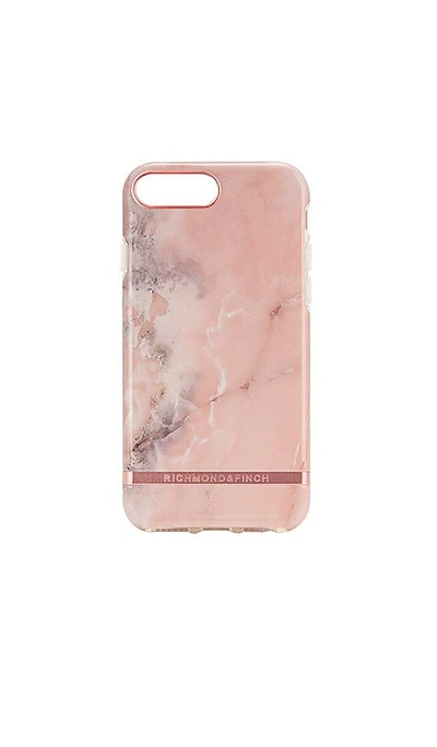 Richmond & Finch Pink Marble Iphone 6/7/8 Plus Case