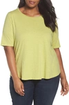 Eileen Fisher Organic Cotton T-shirt, Regular & Petite In Verbena