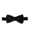 Eton Velvet Bow Tie In Black