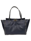 VALENTINO GARAVANI ROCKSTUD TRAPEZE TOTE,10179419