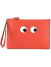 ANYA HINDMARCH EYES ZIP POUCH,97848412600158