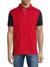 ROBERTO CAVALLI Short-Sleeve Cotton Polo,0400097071404