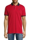 ROBERTO CAVALLI Short-Sleeve Cotton Polo,0400097058963