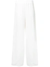 GOEN J WIDE LEG TROUSERS WITH LACE SIDE BAND,AH0PT06PL0212553945