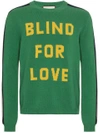 GUCCI Blind For Love knitted jumper,496685X9I8112476829