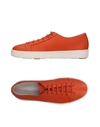 Santoni Sneakers In Rust