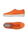 Santoni Sneakers In Orange