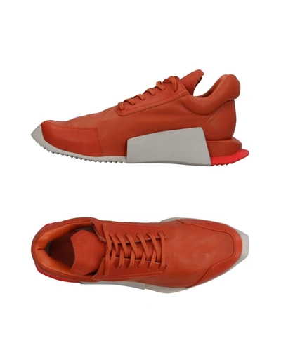 Adidas Originals Ro Level Leather Sneaker In Orange