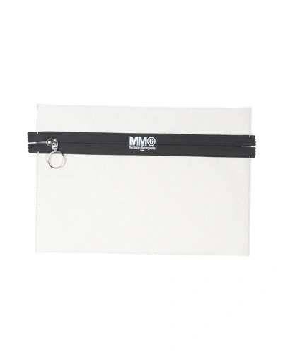 Mm6 Maison Margiela Handbags In Ivory