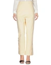 MARNI MARNI WOMAN PANTS LIGHT YELLOW SIZE 4 COTTON, LINEN,13140457BF 4