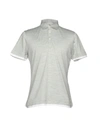 Brunello Cucinelli Polo Shirts In Light Grey