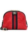 GUCCI OPHIDIA SUEDE CROSSBODY BAG,P00300774
