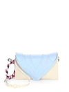 ELENA GHISELLINI Bicolor Leather Clutch