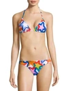 MILLY St. Lucia Star-Print Bikini Bottom