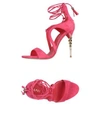 Le Silla Sandals In Fuchsia