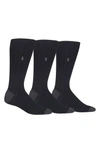 POLO RALPH LAUREN 3-PACK RIBBED SOCKS,8439PK