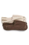 Calvin Klein 2-pack Performance No-show Socks In White