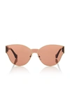 BALENCIAGA ROUND-FRAME SUNGLASSES,634207