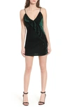 LOVERS & FRIENDS ELLA VELVET MINIDRESS,LFD17-F17