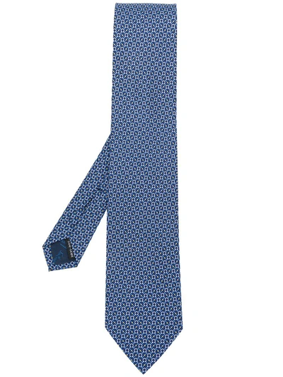 Ferragamo Gancio Print Tie