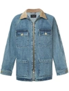 FEAR OF GOD FEAR OF GOD CONTRAST COLLAR DENIM JACKET - BLUE,X5C17SDLJK12593686