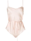 MAGUY DE CHADIRAC NIGHTWEAR BODYSUIT,PEACHTEDDY12583720