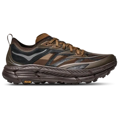 Hoka Mens  Mafate Speed 4 Lite In Brown/black