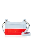 JASON WU SUVI COLOR-BLOCK SNAKESKIN SHOULDER BAG,S18300HB