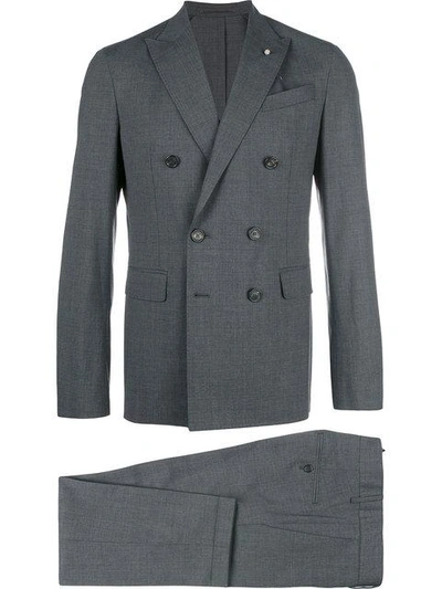 Dsquared2 Double-breasted Two Piece Suit - Grey