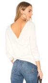 CENTRAL PARK WEST ZION CROSSED BACK SWEATER