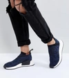 Adidas Originals Nmd Cs2 Shadow Knit Sneakers In Navy - Navy In Navy