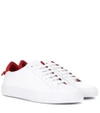 GIVENCHY URBAN KNOTS LEATHER SNEAKERS,P00287105