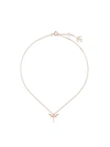 ANAPSARA 18KT ROSE GOLD MINI DRAGONFLY NECKLACE,575612599949