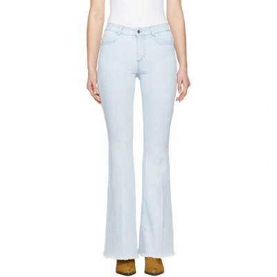 Stella Mccartney The '70s Flare Jeans In 4030 Blue D