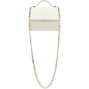 Givenchy Mini Pandora Box Leather Shoulder Bag In 130 Off-whi