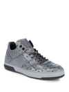 FERRAGAMO Leather High-Top Trainers,0400096836764